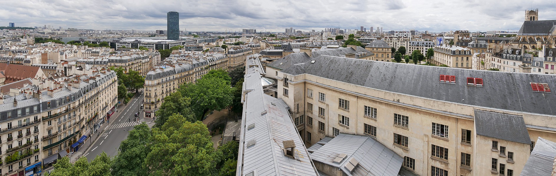 Paris vu d'en haut,  5 rue Descartes (ancienne cole polytechnique)
